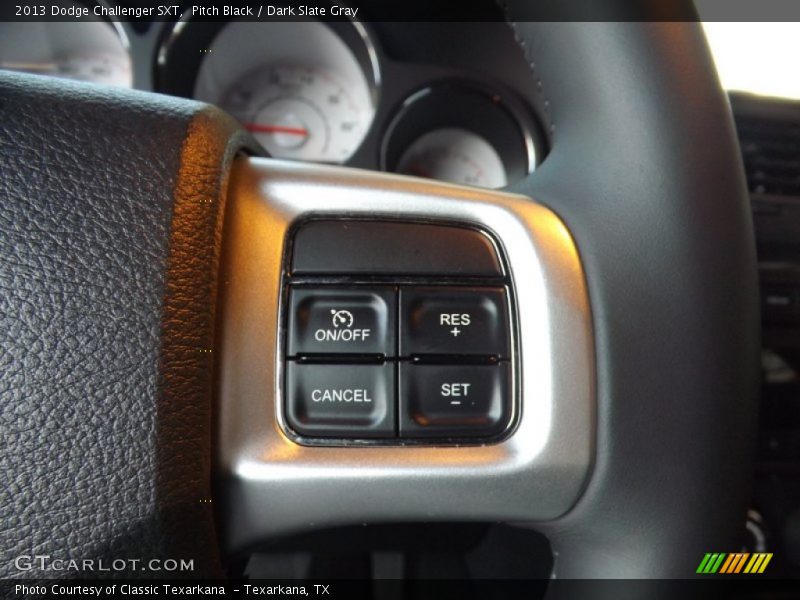 Pitch Black / Dark Slate Gray 2013 Dodge Challenger SXT