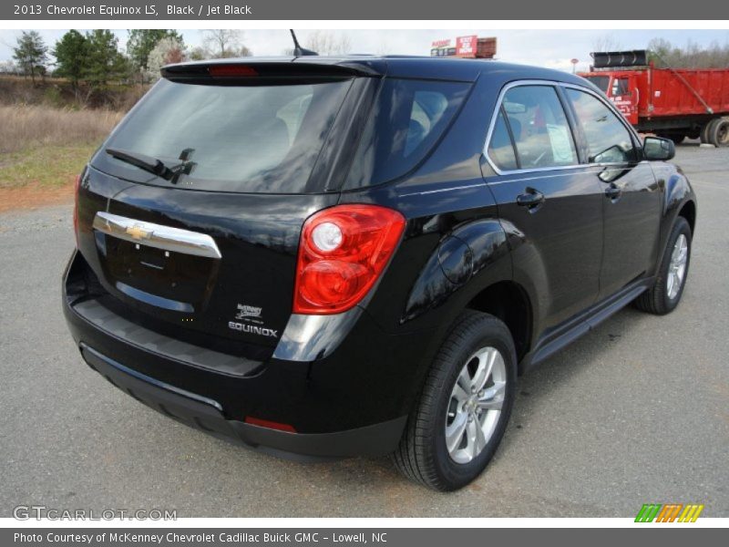 Black / Jet Black 2013 Chevrolet Equinox LS