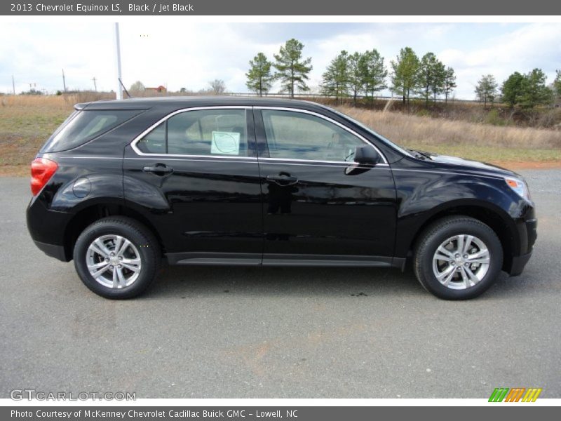 Black / Jet Black 2013 Chevrolet Equinox LS