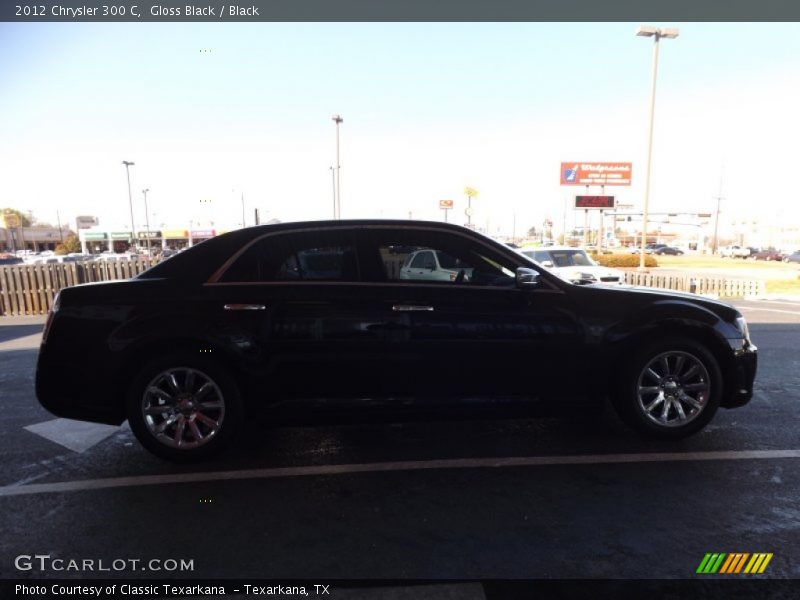 Gloss Black / Black 2012 Chrysler 300 C