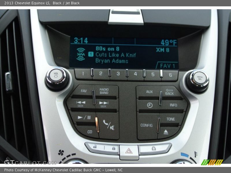 Black / Jet Black 2013 Chevrolet Equinox LS