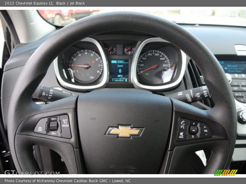 Black / Jet Black 2013 Chevrolet Equinox LS