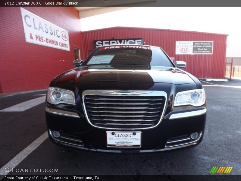 Gloss Black / Black 2012 Chrysler 300 C