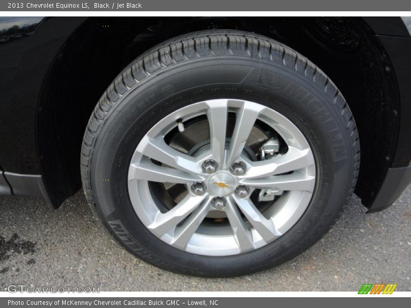 Black / Jet Black 2013 Chevrolet Equinox LS