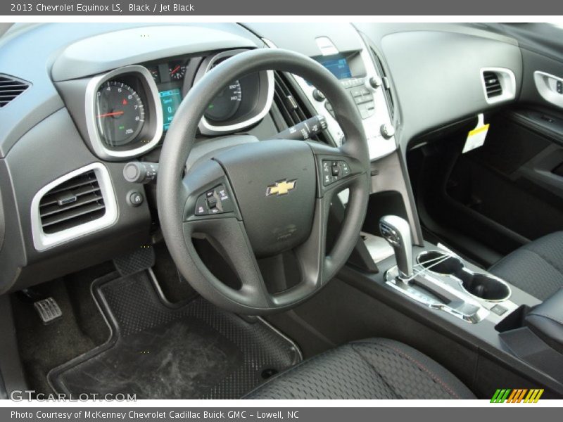 Black / Jet Black 2013 Chevrolet Equinox LS
