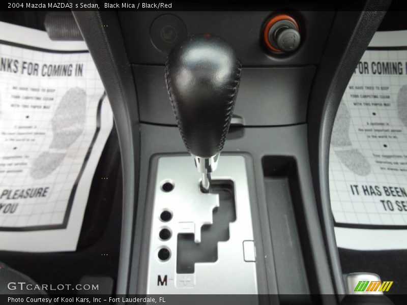  2004 MAZDA3 s Sedan 4 Speed Automatic Shifter