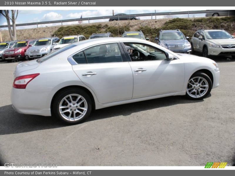 Radiant Silver / Charcoal 2010 Nissan Maxima 3.5 S