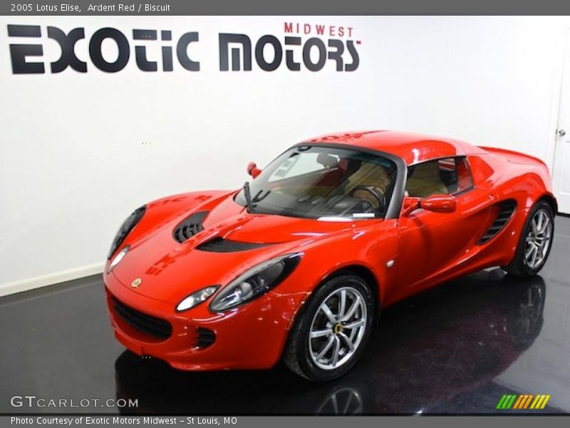 Ardent Red / Biscuit 2005 Lotus Elise