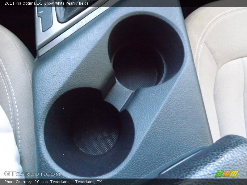Snow White Pearl / Beige 2011 Kia Optima LX