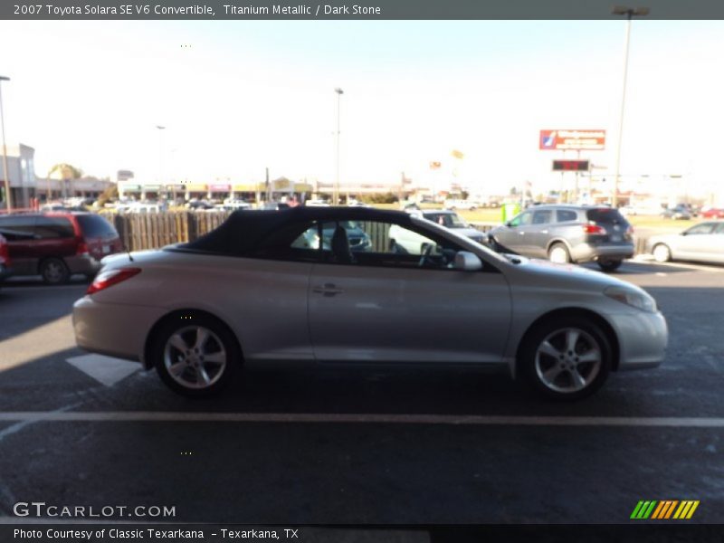 Titanium Metallic / Dark Stone 2007 Toyota Solara SE V6 Convertible