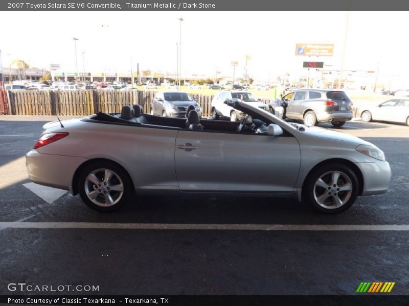 Titanium Metallic / Dark Stone 2007 Toyota Solara SE V6 Convertible