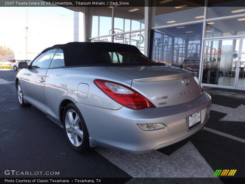 Titanium Metallic / Dark Stone 2007 Toyota Solara SE V6 Convertible
