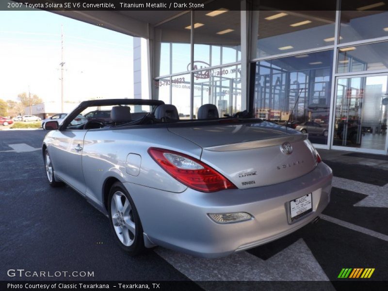 Titanium Metallic / Dark Stone 2007 Toyota Solara SE V6 Convertible