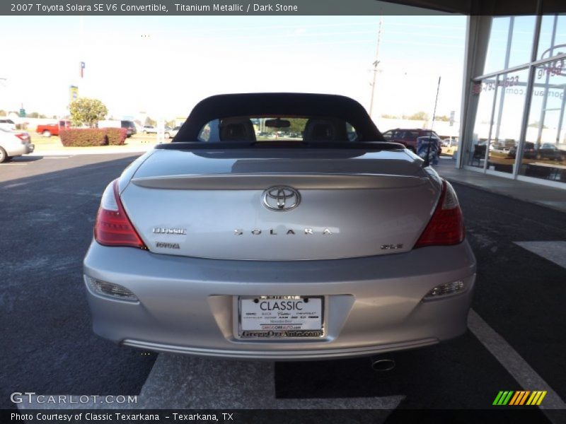 Titanium Metallic / Dark Stone 2007 Toyota Solara SE V6 Convertible