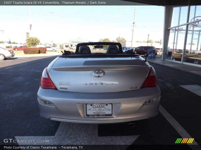 Titanium Metallic / Dark Stone 2007 Toyota Solara SE V6 Convertible