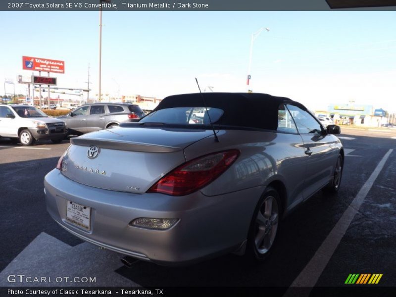 Titanium Metallic / Dark Stone 2007 Toyota Solara SE V6 Convertible