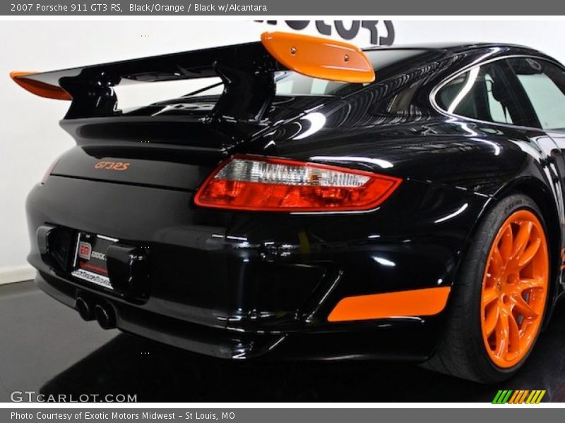 Black/Orange / Black w/Alcantara 2007 Porsche 911 GT3 RS