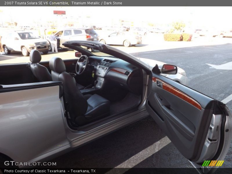 Titanium Metallic / Dark Stone 2007 Toyota Solara SE V6 Convertible