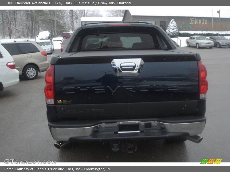 Dark Blue Metallic / Gray/Dark Charcoal 2006 Chevrolet Avalanche LT 4x4