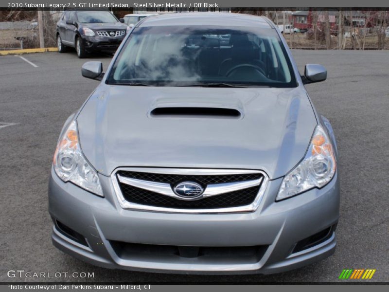 Steel Silver Metallic / Off Black 2010 Subaru Legacy 2.5 GT Limited Sedan