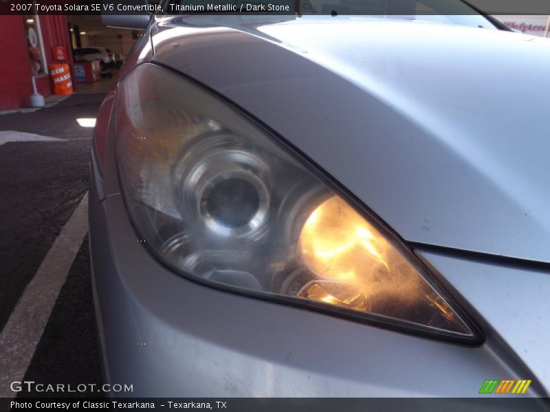 Titanium Metallic / Dark Stone 2007 Toyota Solara SE V6 Convertible