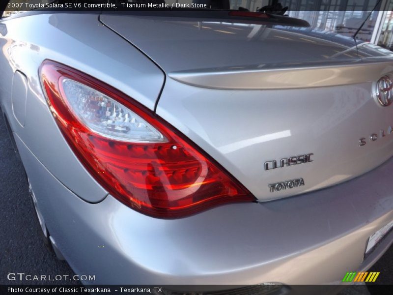Titanium Metallic / Dark Stone 2007 Toyota Solara SE V6 Convertible