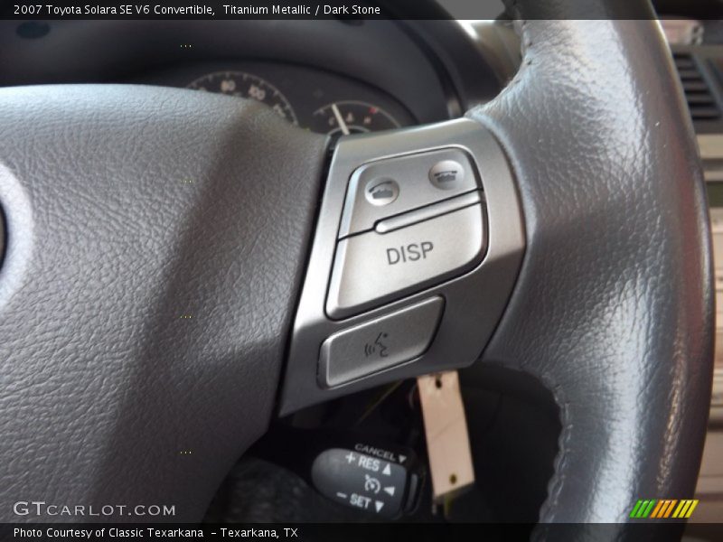 Titanium Metallic / Dark Stone 2007 Toyota Solara SE V6 Convertible