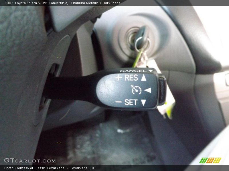 Titanium Metallic / Dark Stone 2007 Toyota Solara SE V6 Convertible