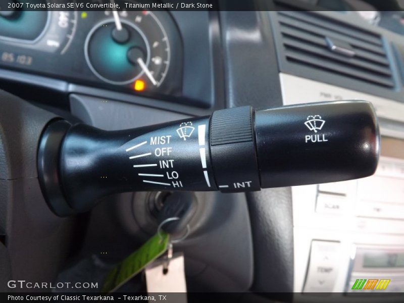 Titanium Metallic / Dark Stone 2007 Toyota Solara SE V6 Convertible