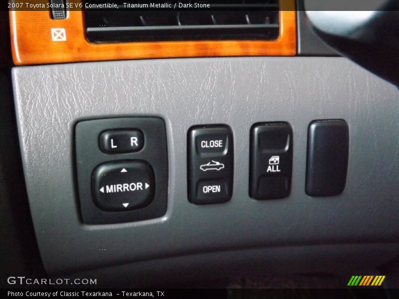 Titanium Metallic / Dark Stone 2007 Toyota Solara SE V6 Convertible
