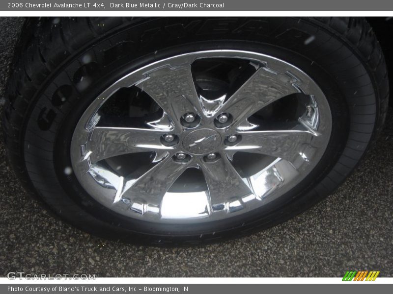 Dark Blue Metallic / Gray/Dark Charcoal 2006 Chevrolet Avalanche LT 4x4