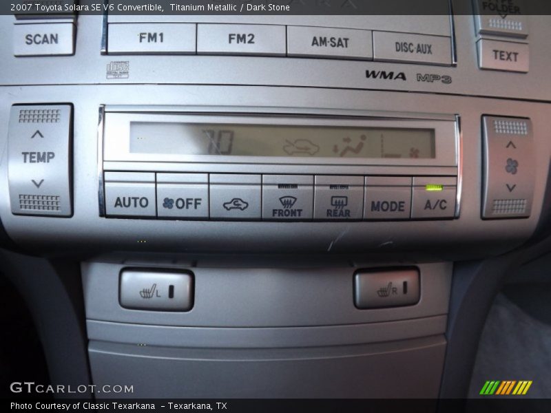 Titanium Metallic / Dark Stone 2007 Toyota Solara SE V6 Convertible