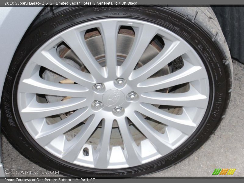  2010 Legacy 2.5 GT Limited Sedan Wheel