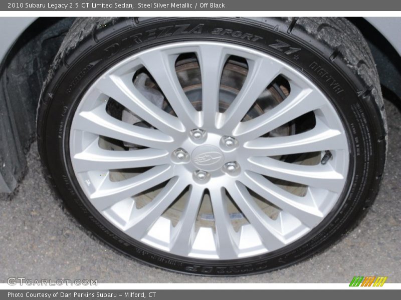  2010 Legacy 2.5 GT Limited Sedan Wheel