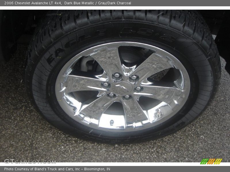 Dark Blue Metallic / Gray/Dark Charcoal 2006 Chevrolet Avalanche LT 4x4