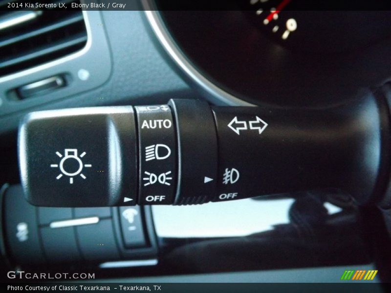 Ebony Black / Gray 2014 Kia Sorento LX