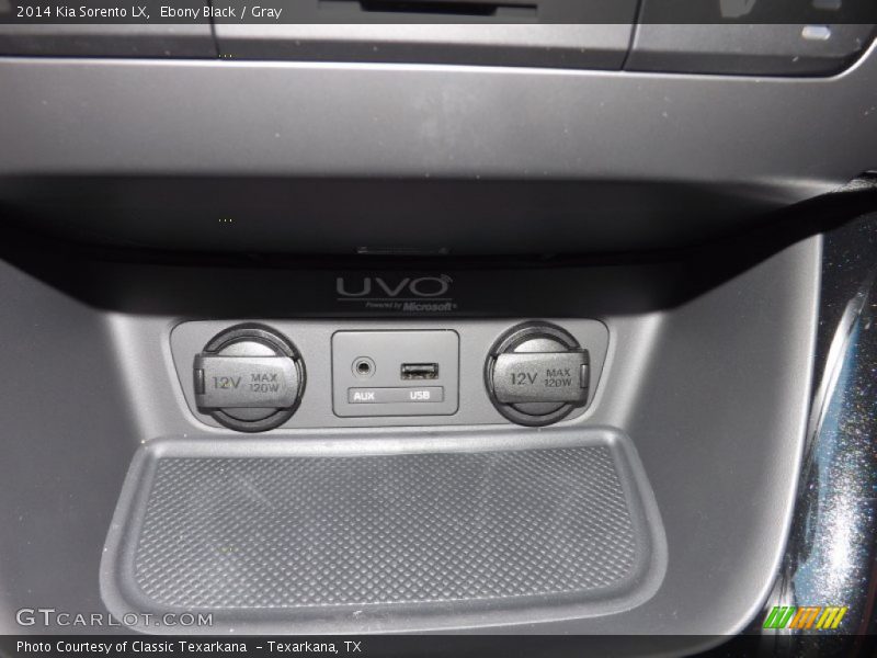 Ebony Black / Gray 2014 Kia Sorento LX