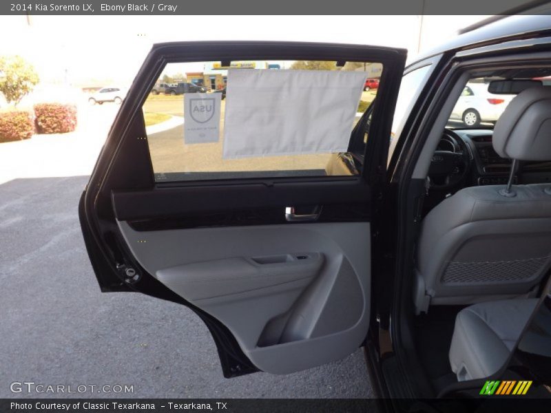 Ebony Black / Gray 2014 Kia Sorento LX