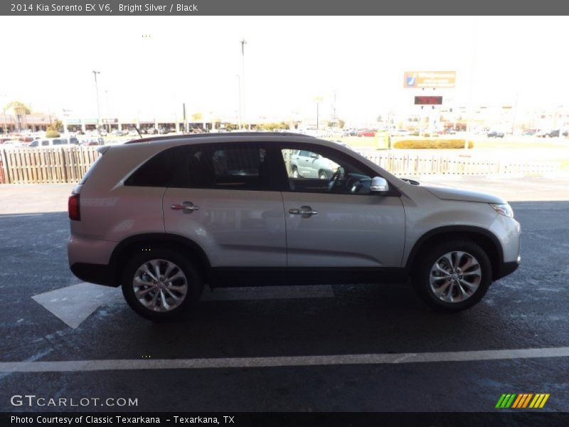 Bright Silver / Black 2014 Kia Sorento EX V6