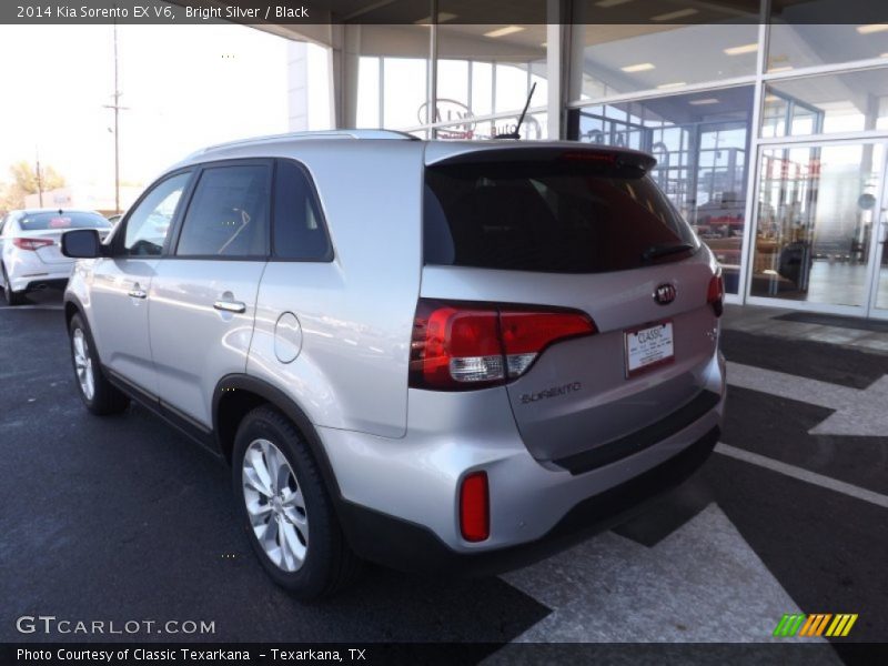 Bright Silver / Black 2014 Kia Sorento EX V6