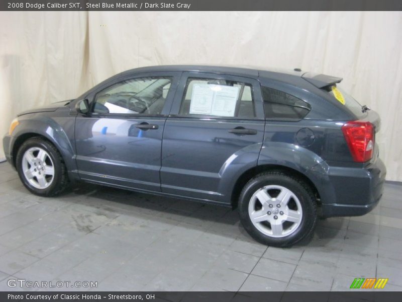 Steel Blue Metallic / Dark Slate Gray 2008 Dodge Caliber SXT