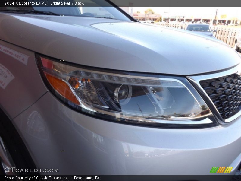 Bright Silver / Black 2014 Kia Sorento EX V6