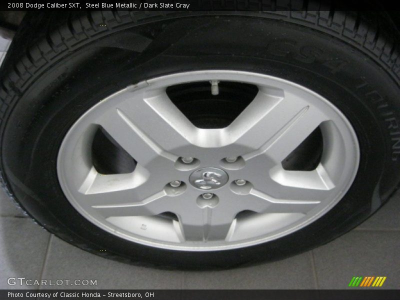 Steel Blue Metallic / Dark Slate Gray 2008 Dodge Caliber SXT