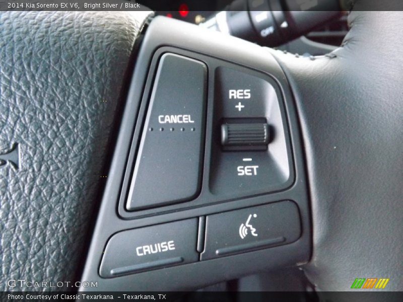 Bright Silver / Black 2014 Kia Sorento EX V6