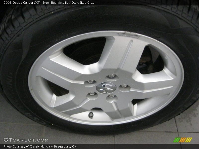 Steel Blue Metallic / Dark Slate Gray 2008 Dodge Caliber SXT