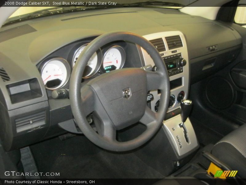 Steel Blue Metallic / Dark Slate Gray 2008 Dodge Caliber SXT