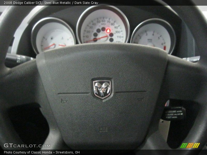 Steel Blue Metallic / Dark Slate Gray 2008 Dodge Caliber SXT