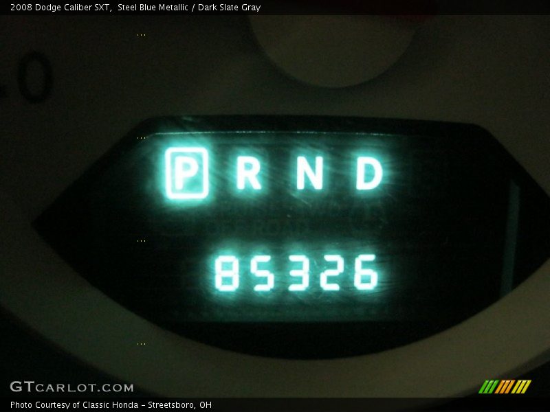 Steel Blue Metallic / Dark Slate Gray 2008 Dodge Caliber SXT