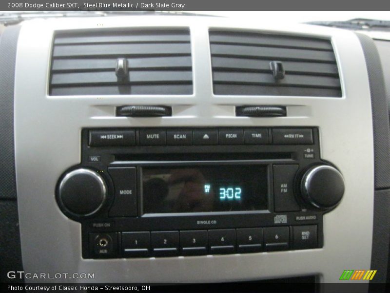 Steel Blue Metallic / Dark Slate Gray 2008 Dodge Caliber SXT