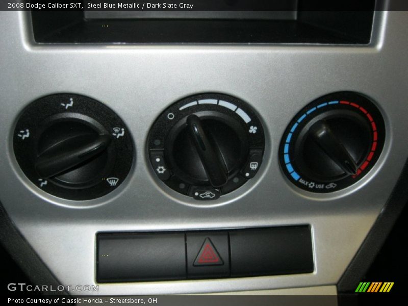 Steel Blue Metallic / Dark Slate Gray 2008 Dodge Caliber SXT